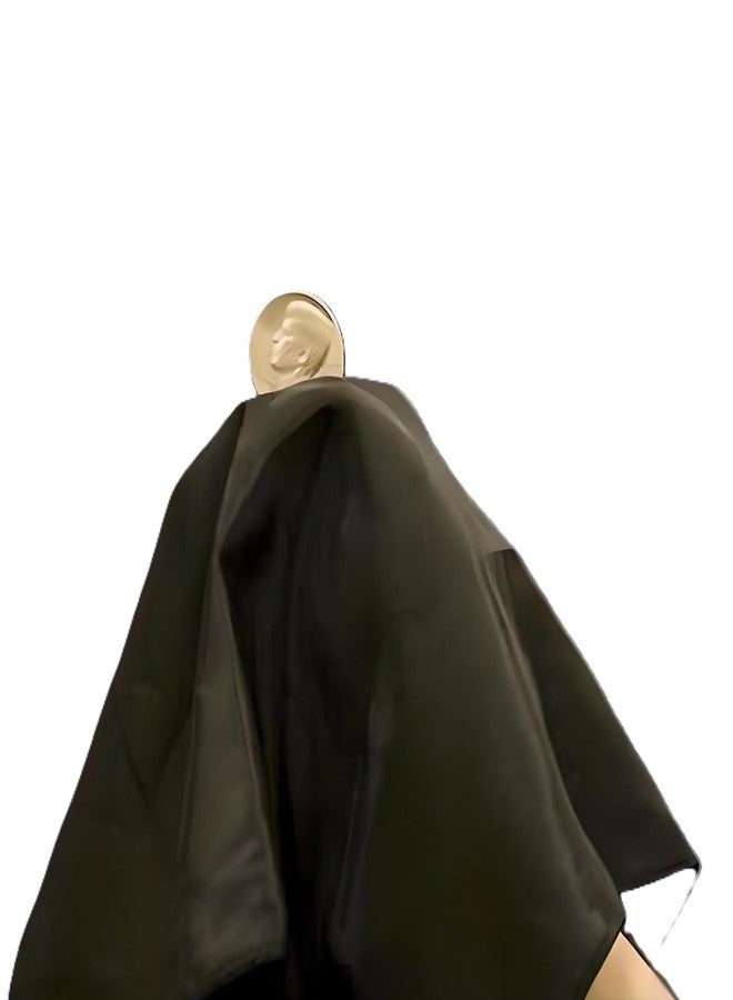 مايلز ماجيك منديل مايلز ماجيك الفاخر لإنتاج العملات المعدنية | سحر المسرح | سحر الشارع | خدعة سحرية حقيقية في الهواء، أسود - Image 1